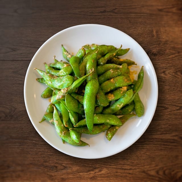 Spicy Edamame.