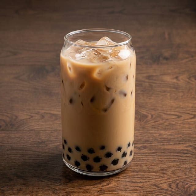 Boba Mocha Tea.